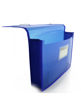 Picture of XXL A4+ FOLDER WITH FABRIC GUSSET - BLUE